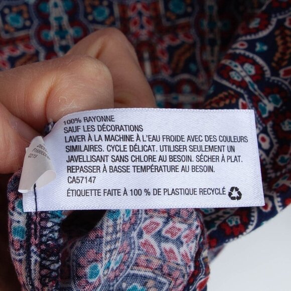 3 for $25 Xhilaration Paisley Shift Dress Size Small - Picture 5 of 7